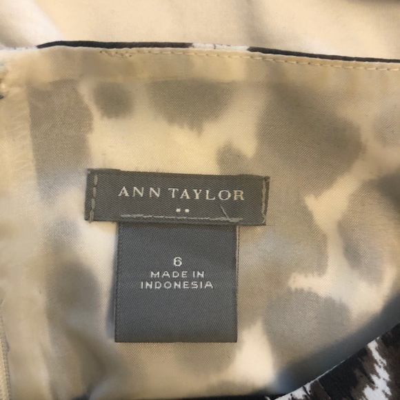 Ann Taylor Animal Print Dress - Picture 4 of 4